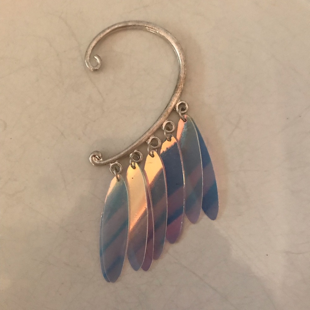 Iridescent Fringe DC Comic Ear Band
